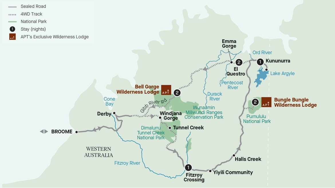 Western Australia Map 2025 GKBR9