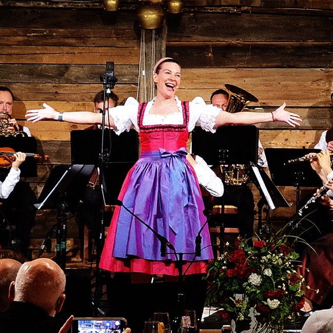 Performer at the Sound of Music Concert, Salzburg, Austria