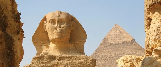 Sphinx and Pyramids, Egypt