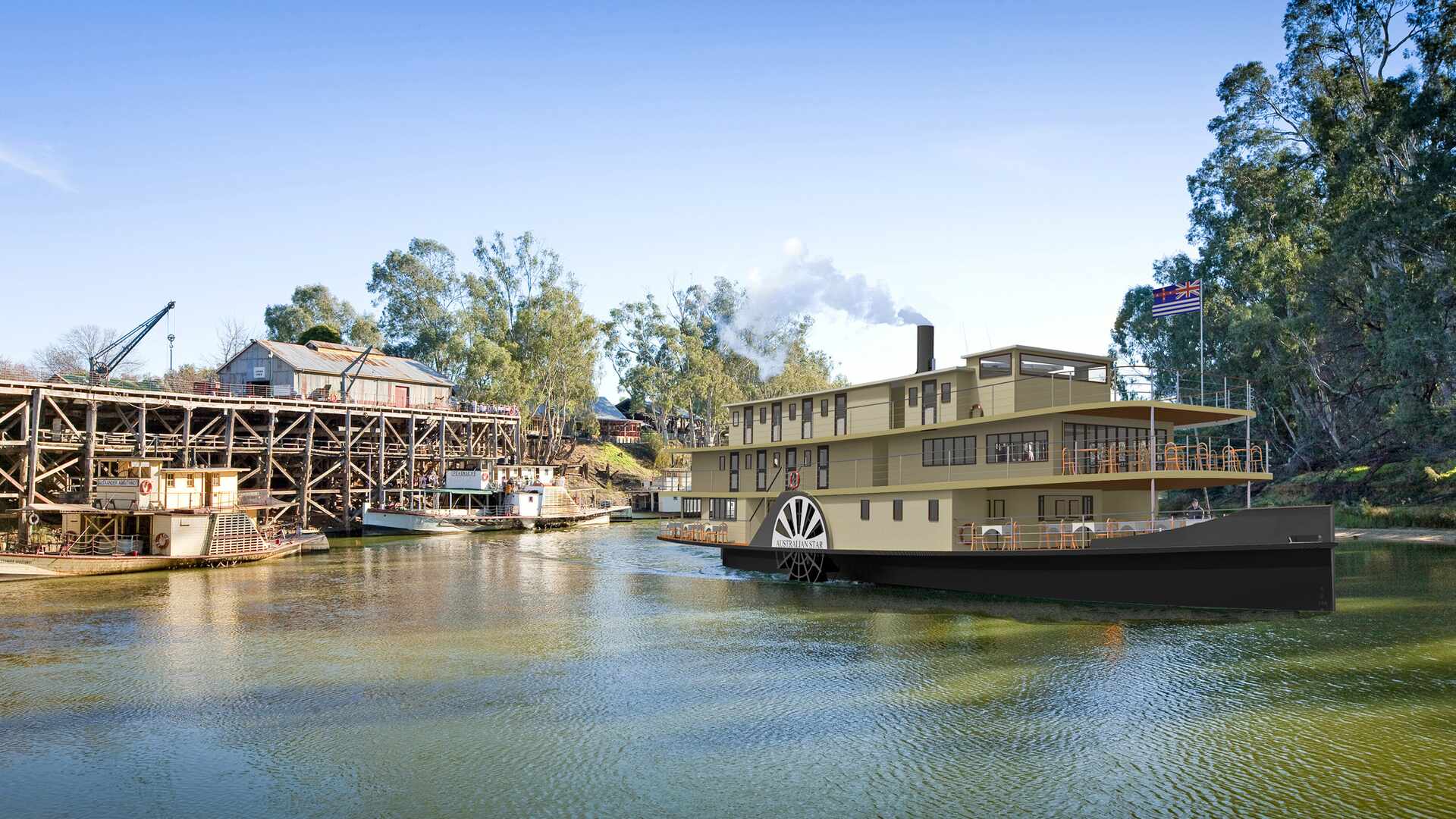 luxury river cruise australia
